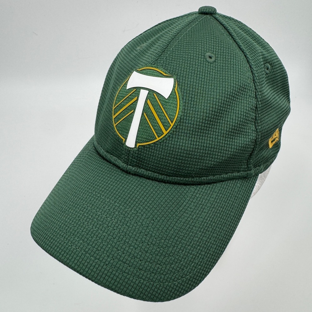 New Era Portland Timbers MLS 9TWENTY Green Waffle Knit Adjustable Hat Cap OSFM